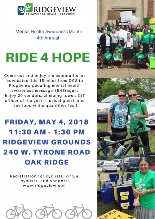 Ride 4 Hope Systems Of Care Across Tennessee